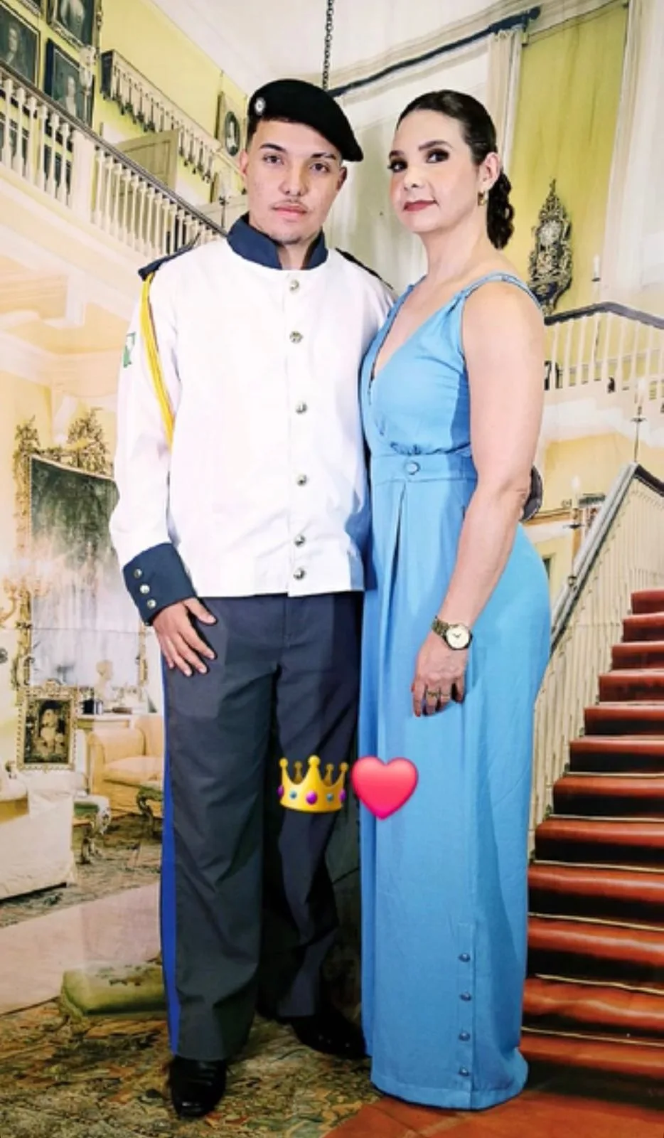 Imagem do momento "Minha homenagem para você" de Victor e Solange